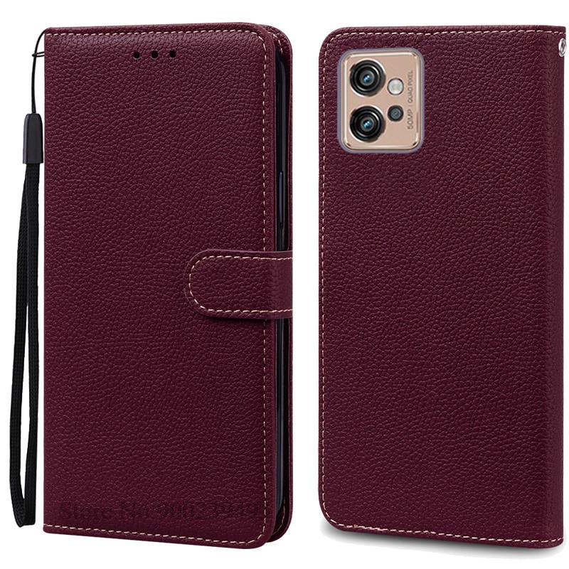 Кожаный чехол для Motorola Moto G32, чехол с магнитным откидным чехлом для Moto G32, MotoG32 G 32, чехлы для телефонов с отделением для карт, Fundas