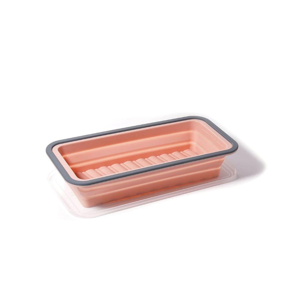 Portable Silicone Foldable Lunch Box - Fresh-Keeping, Classified Storage for Outdoor Picnics