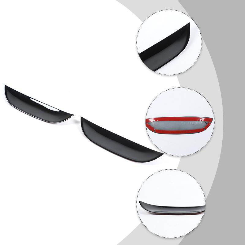 Ca ABS внешняя дверная ручка чаша орнамент крышка декоративная наклейка подходит для Dodge Challenger 2015 Up внешние аксессуары