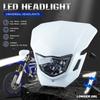 PowerZone LED Motorcycle Headlight For Yamaha WR250F WR450F YZ250F YZ450F 250F 450F MX Enduro Dirt Bike Head Light
