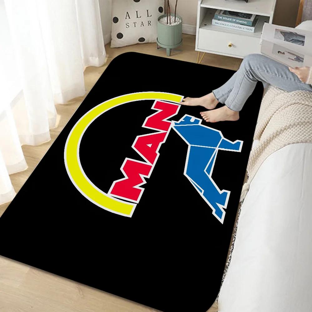 Man Truck Logo Door Mat Nordic Style Bedroom Living Room Doormat Home Balcony Anti-Slip Alfombra
