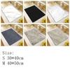 Luxury Drain Pad Marble Grain Countertop Dry Mats Insulation Mat Dish Drying Mat  Table Decor