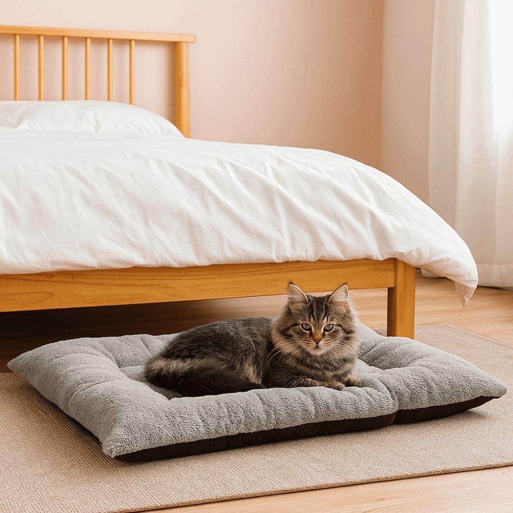 Thicken Cat Bed Mat Surrounding Style Pet Cushion Pillow Cozy Dog Cushion Pad Winter Season