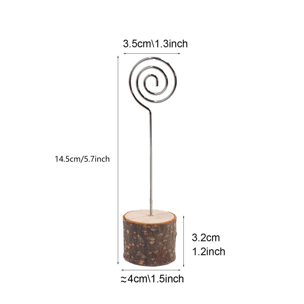 20 шт. деревянных держателей для номеров столов, подставки, деревянные держатели для карточек с именами, этикетки для еды, держатели для фотографий на свадьбу