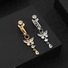 Non Piercing Fake Belly Piercing Clip Belly Button Cartilage Clip Women Belly Ring Body Jewelry