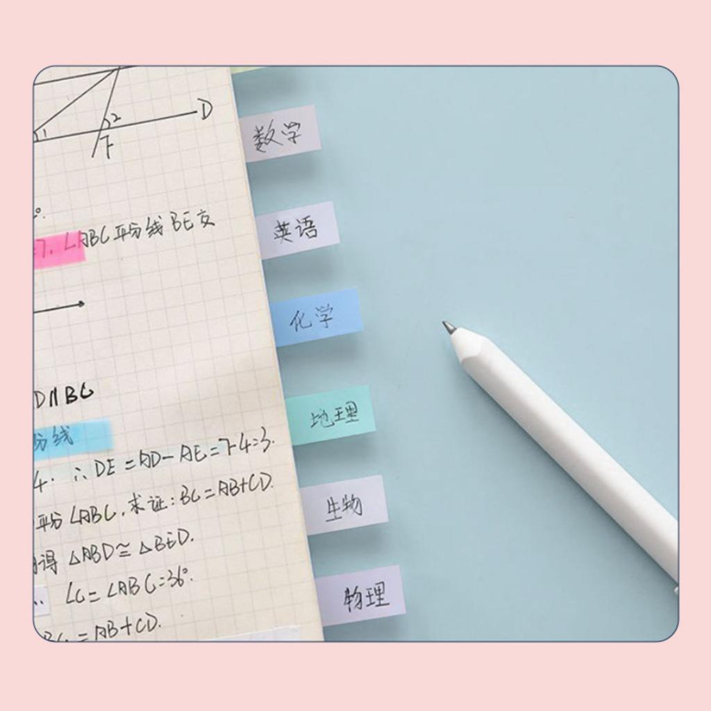 100 листов для создания страниц 5 цветов для быстрой маркировки с прочной адгезией выдвижные индексные стикеры для офиса