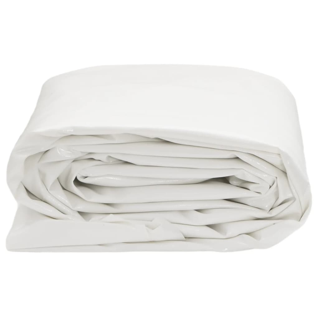 Vidaxl Plandeka, Biała, 1,5X2 M, 600 G/M²