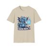 Unisex Softstyle T-Shirt Icy Crystalline Dragon Frozen Snow Fantasy Creature