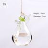 Home Planters Clear Glass Flower Plant Stand Hanging Vase Ball Terrarium Container For Garden And Home Decor