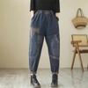 Plus Size Elastic Force Denim Pants High Waist Jeans Woman Skinny Women Jeans Harem Pants