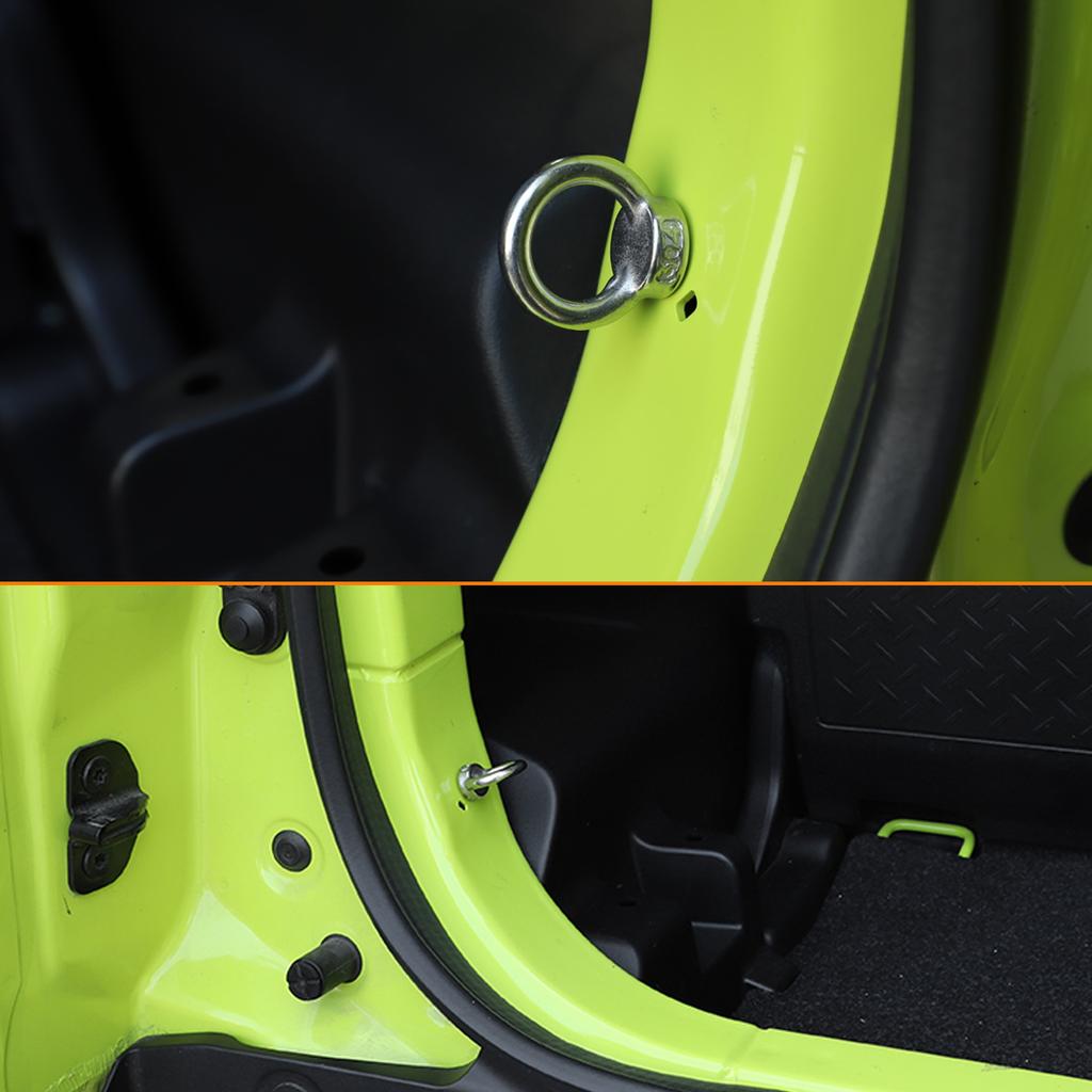 Крепежное анкерное кольцо для Suzuki Jimny JB64 JB74-2023, винт с круглым отверстием, крючок, гайка, болт, украшение салона автомобиля