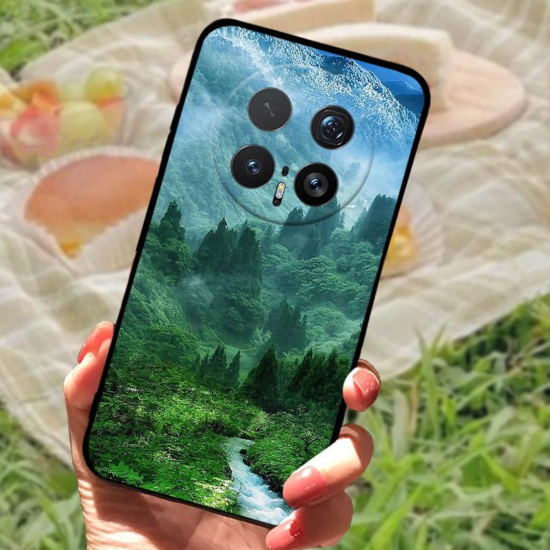 Ударопрочный чехол Funda для Honor Magic 8 Pro, мягкий ТПУ-силикон, защита камеры, чехол-бампер для телефона Honor Magic8 Pro BKQ-AN10