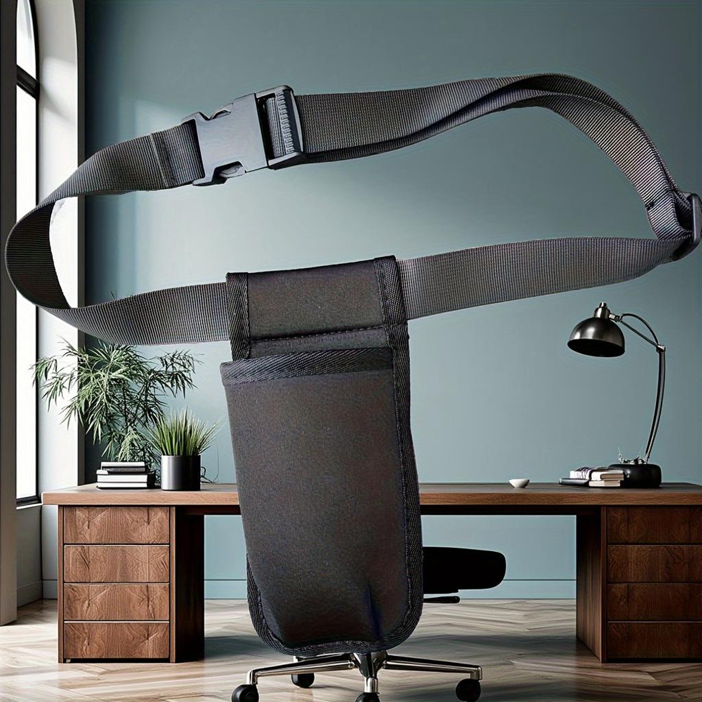Adjustable Massage Oil Waist Holster Hands-Free Belt with One-Touch Buckle Lightweight Portable for Professional Therapists