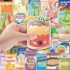 50 водонепроницаемых мультяшных наклеек-каракулей со снеками для ноутбука, гитары, телефона и многого другого