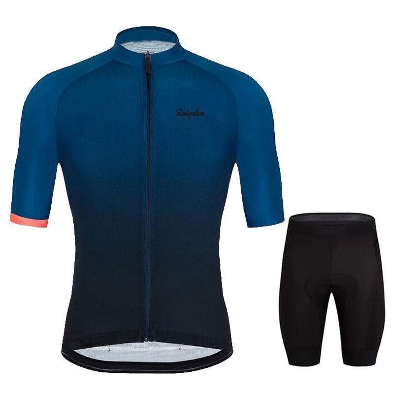 Gradient Color Breathable Cycling Suit Short-sleeve Road Bike Mountain Bicycle Equipment
