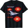 Vic Viper Retro Gamer T-Shirt - Gradius Inspired Pixel Art Design
