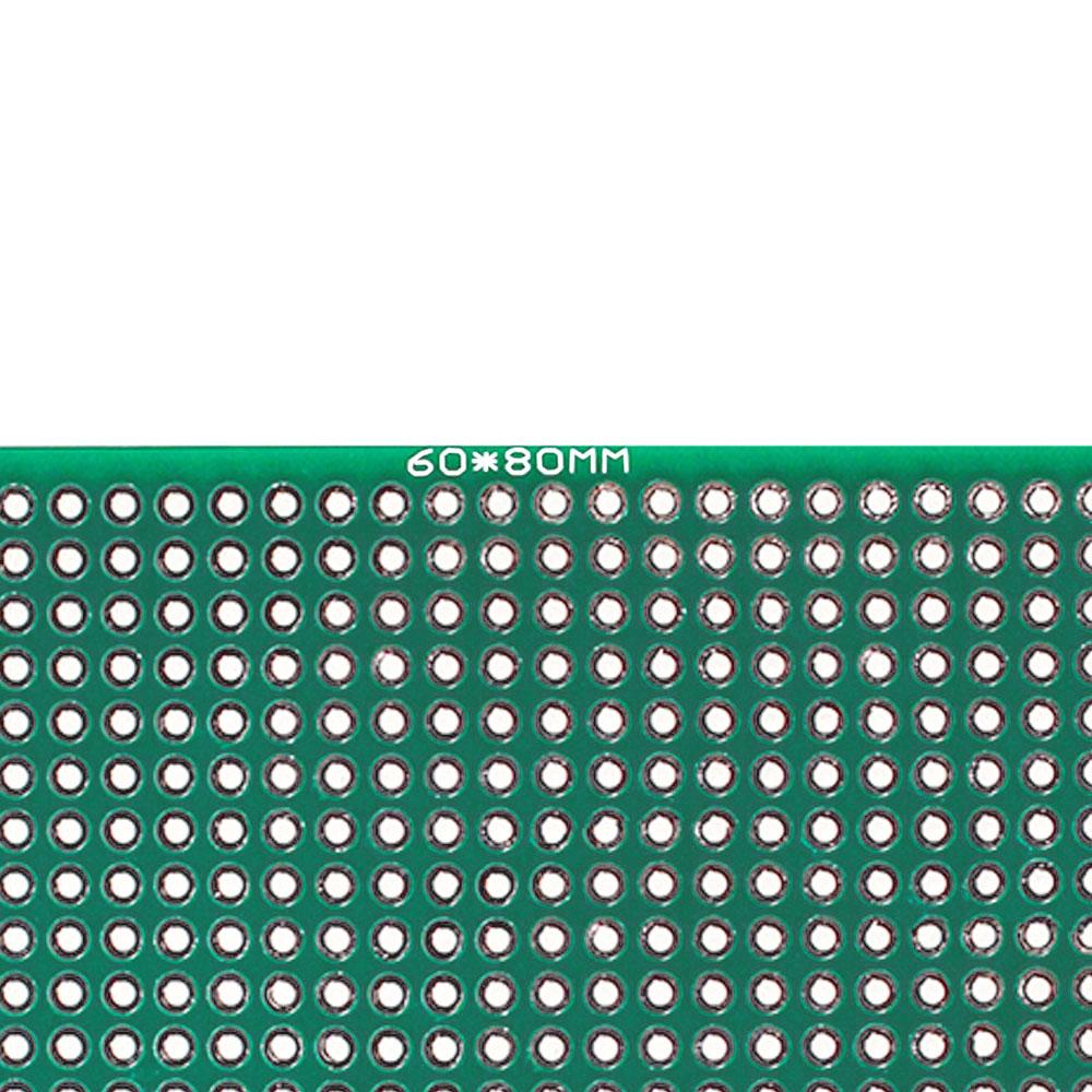 5шт двухсторонняя печатная плата 6*8см зеленая DIY прототип печатной платы универсальная плата печатные платы