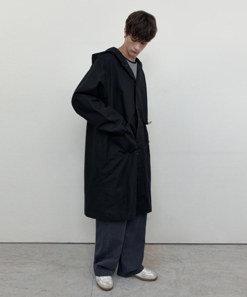 WEDNESDAY OASIS [Atelier Edition] Hayes String Hooded Field Jacket_Black(Wcb6Ot01)