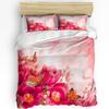 3 шт. Коллекция постельного белья Тюльпаны Красный Цветок Домашний текстиль Пододеяльник Наволочка Мальчик Ребенок Подросток Девочка Постельное белье Чехлы Коллекция
