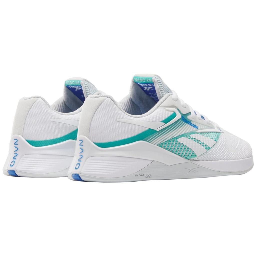 Reebok Nano X4 White Unleashed Green Women Sneakers Footwear-White Kinetic-Blue 100204736