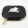 Snoopy Key Case Smart Key Zipper Key Pouch Pouch Small Pouch Accessory Pocket Cute Stylish [SNOOPY] Women's (Yellow)