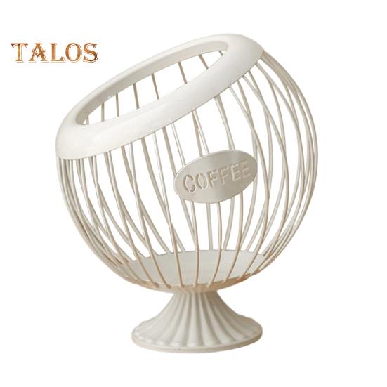 Держатель для чашки K для прилавка. Металлическая корзина для хранения капсул для кофе. Большой вместительный органайзер для чашек K для Keurig Nespresso Vertuo. Органайзер для кофейной станции. Чайный пакетик.