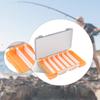 Double Sided Fishing Tackle Box Bait Lightweight Holder Practical Lure Storage Case Organizer