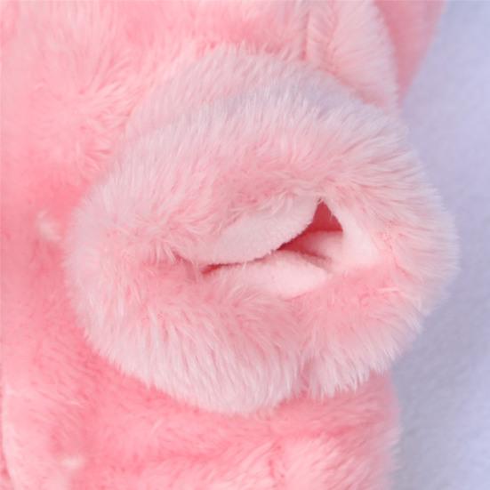 Пижамы для собак с капюшоном, универсальные фланелевые плюшевые наряды для домашних животных, комбинезон, пальто