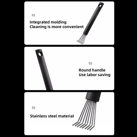 Инструмент для удаления семян арбуза Нержавеющая сталь Арбузный коготь с ручкой Гаджет для нарезки фруктов для эффективной нарезки арбуза