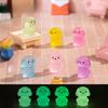 Micro Landscape Cartoon Cute Glow-in-the-dark Small Golden Retriever Animal Doll Diy Decorative Accessories Desktop Ornaments