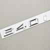 3D Gloss Black Chrome 630i 640i 650i Rear Trunk Emblem Letter Badge Sticker For BMW 6 Series E63 F06 F12 Car Styling Accessories ab2