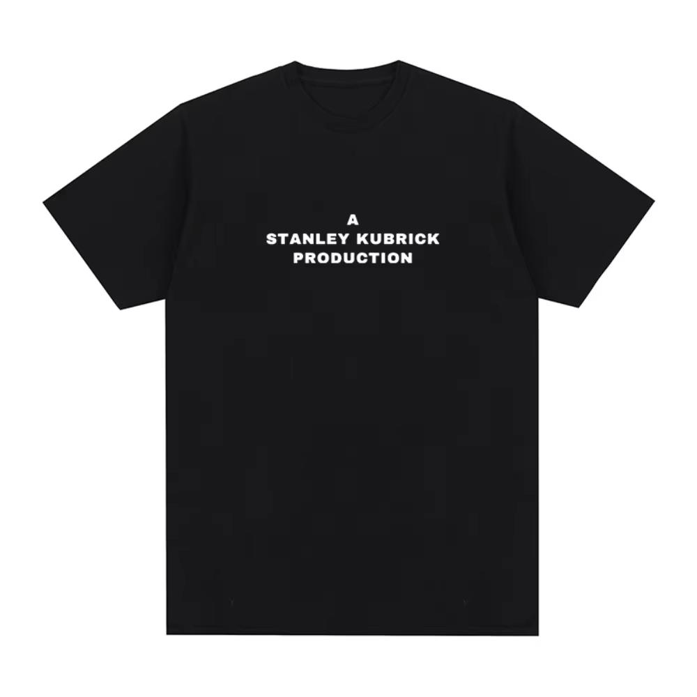 Летняя Унисекс Винтажная Футболка A Stanley Kubrick Production 2001 Космическая Одиссея Хлопок Мужская Женская Футболка Новая Футболка