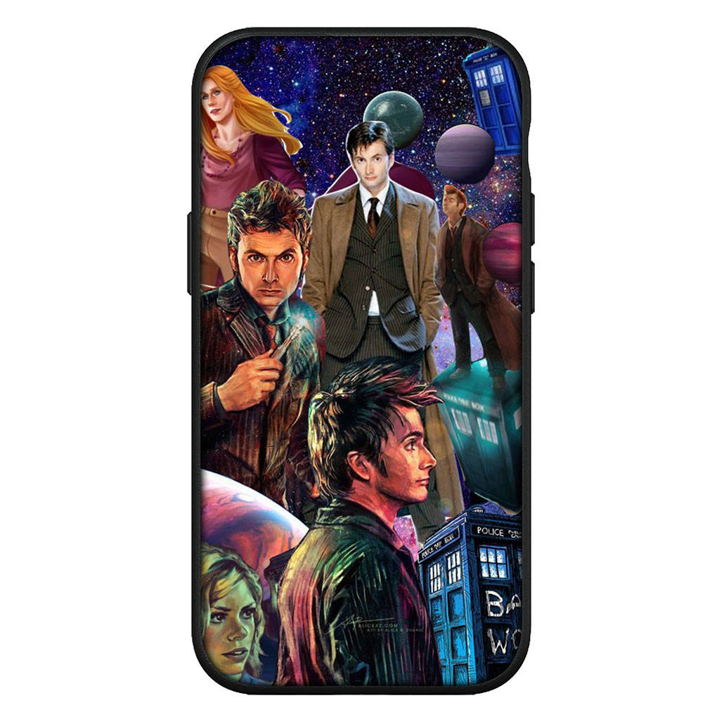 Для iPhone 16 15 X XR Samsung Galaxy S24 S23 Plus Xiaomi Redmi Note 13 12 11 Pro Max 9 10 14 13C 12COPPO Huawei Cover Wallpaper Doctor Who Phone Case