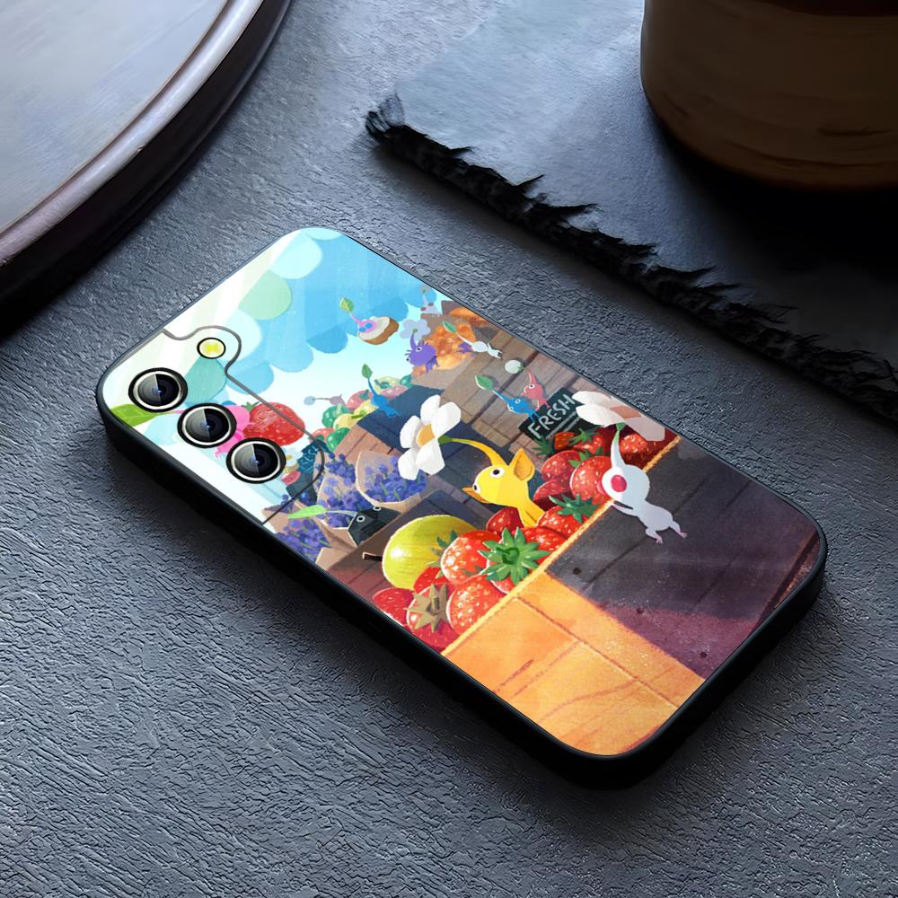 PIKMIN 4 Phone Case For Samsung Galaxy S26 S24 S23 S22 S25 S21 S20 Ultra Fe Plus A54 A24 A55 A53 Coque