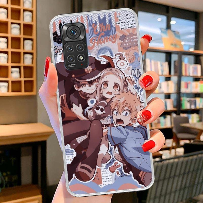 Чехол для телефона Аниме Туалетный мальчик Ханако-кун Для Xiaomi Redmi Note 15 14 13 12 11 10 Pro Plus 14S 12S 11S 11T 11E 10S Мягкий Забавный