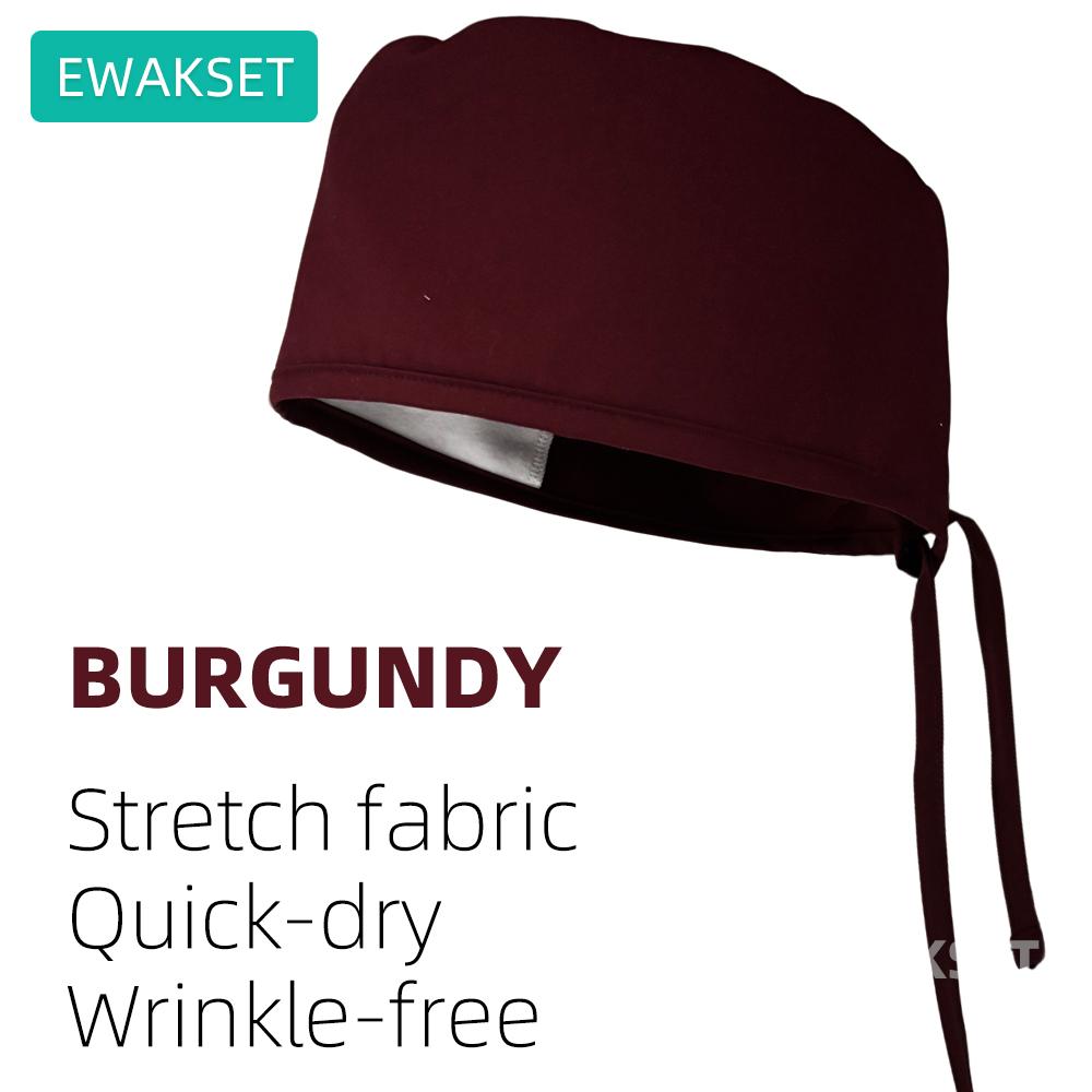 Медицинская хирургическая шапочка унисекс, эластичная, быстросохнущая, немнущаяся, для работы в хирургии, для женщин и мужчин, стоматологов, медсестер, врачей, больниц.