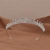 Hair Jewelry Wedding Hair Jewelry Zircon Princess Tiara Diadem Rhinestone Headband  Girls