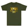 Christian Jesus Rock Band Matthew 724 Funny Quote Golden Print Unisexs Tshirt