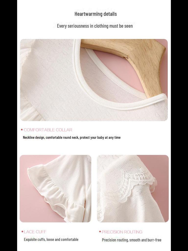 Girls' and Ladies' Nightgowns, Baby Pajamas, Short-Sleeve Mother-Daughter Sets, Parent-Child Homewear.