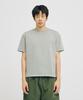 TAKEASY Pigment Layered Crop Top (Gray + Dusty Pink)
