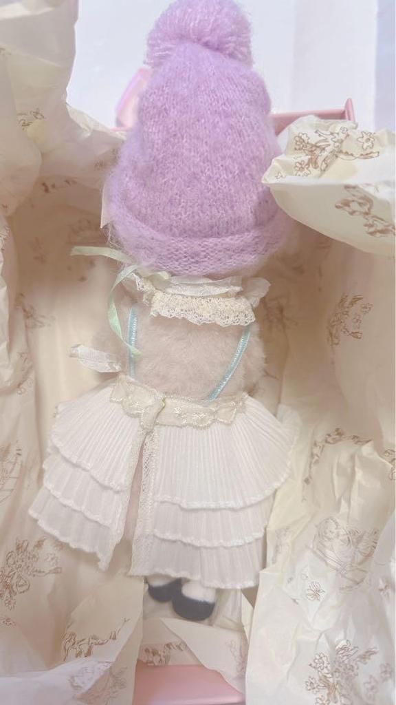 [USED] Sheep Popular Artist Felt Teddy Bear Handmade Plush Toy