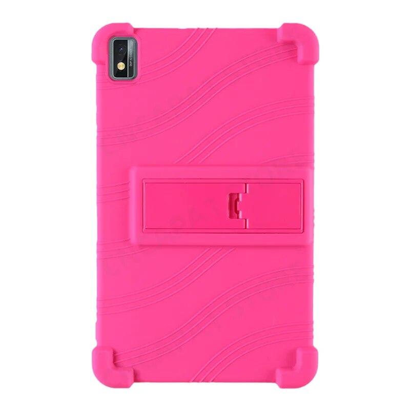 Мягкий силиконовый чехол с 4 утолщенными уголками и подставкой для Blackview Tab 6, чехол Tab6 8 дюймов, противоударный чехол для детской безопасности