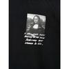 Off-White Свитшот с принтом «Мона Лиза», мужской, черный, OMBA035S190030051020