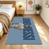 Football Messi Floor Rug Office Rug Perfect for Dining Room Playrooms Outdoor Balcony Antislip Carpet Decorate Offices Spiritual Gift