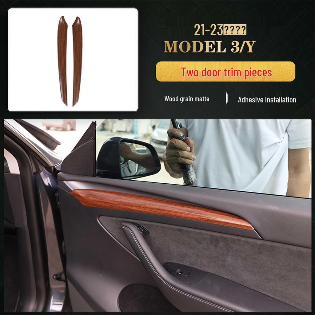 Интерьер из углеродного волокна для Tesla Model 3/Y 2021-2023 Рулевое колесо и консоль