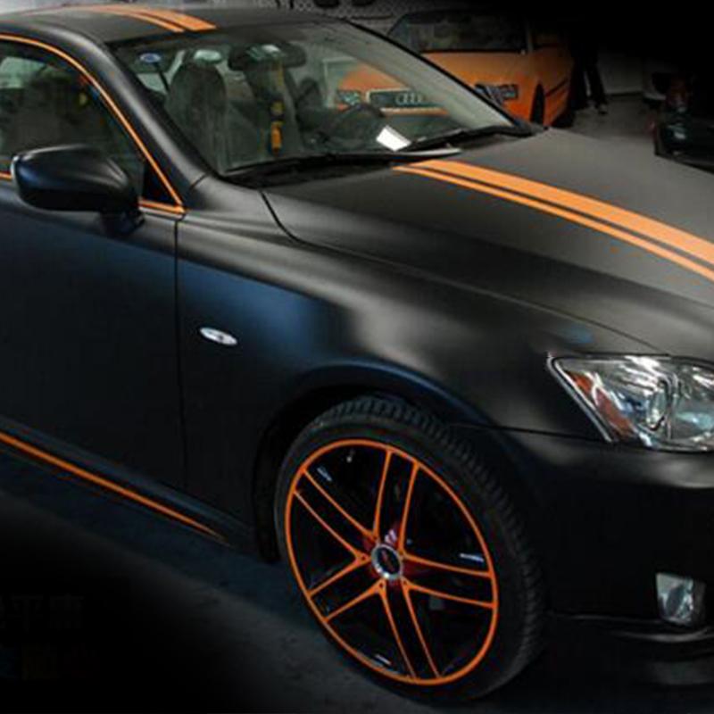 Водостойкая матовая черная автомобильная наклейка, виниловая пленка, модификация автомобиля, наклейка на мотоцикл, внешнее зеркало, телефон, ноутбук, сделай сам, стиль