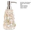 Shell Design Soap Dispenser Waterproof Resin Stainless Steel Hand Sanitizer Lotion Shampoo