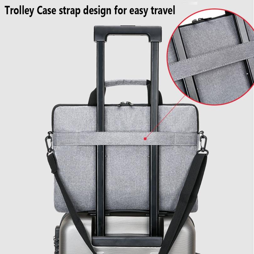 Сумка для ноутбука MacBook, чехол для Xiaomi Dell Asus 13, 14, 15, 15,6 дюймов, легкая сумка через плечо, сумка-портфель