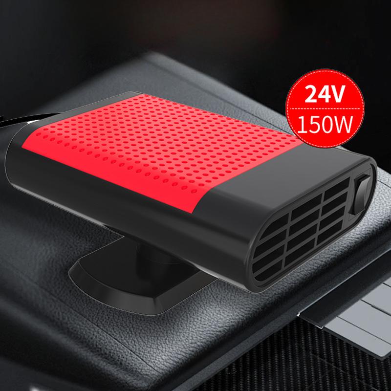 Автомобильный обогреватель Hipacool 24 В 12 В, быстрый обогрев лобового стекла, размораживание, антизапотеватель, очистка теплого воздуха, вращение на 360°, аксессуары для интерьера