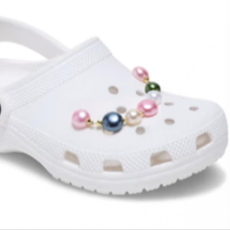 Crocs Набор Jibbitz "Жемчужная цепь" разных цветов 10017434